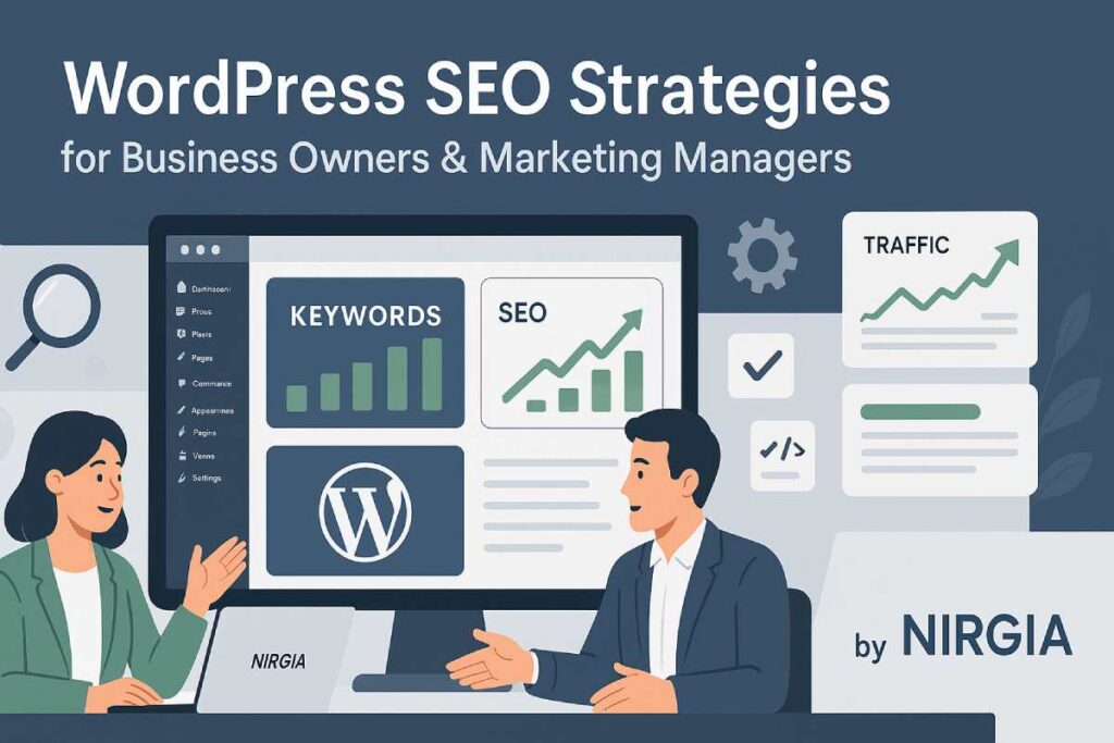 WordPress SEO Strategies for Business Owners & Marketing Managers by NIRGIA