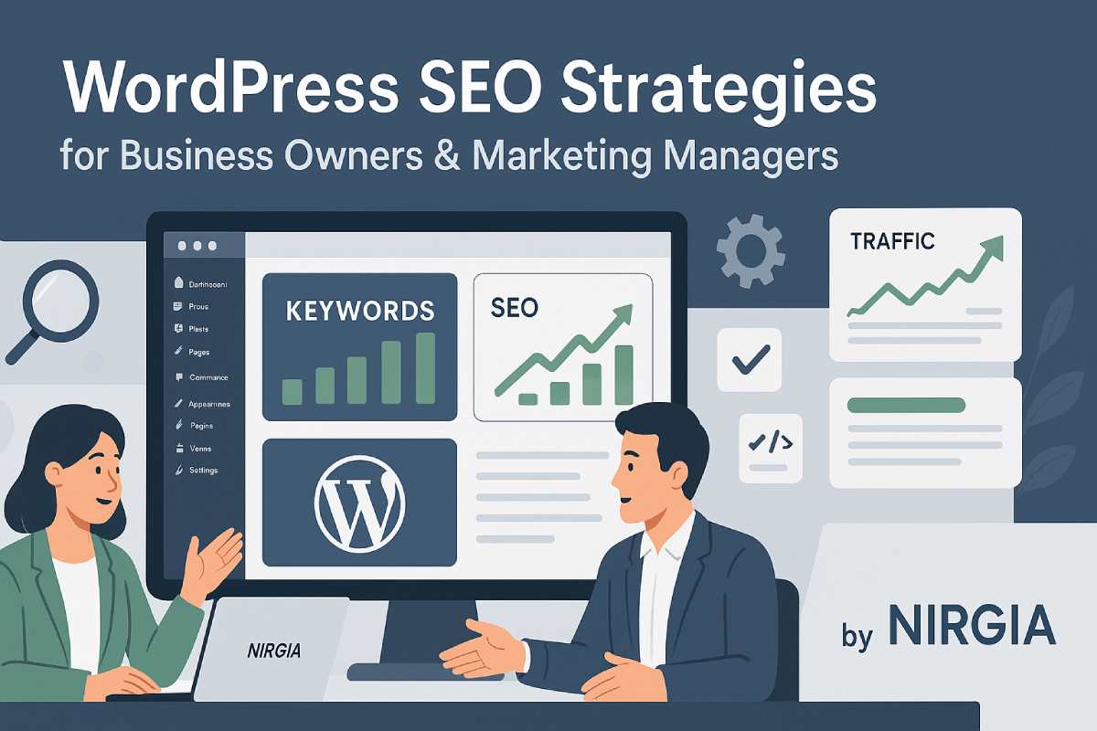 WordPress SEO Strategies for Business Owners & Marketing Managers by NIRGIA